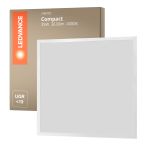 Ledvance LED Panel Compact Aluminium White 35W 3630lm - 940 Cool White | 60x60cm - UGR < 19
