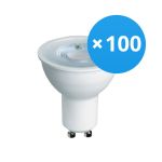 Multipack 100x LED Spot GU10 PAR16 4W 345lm 36D - 827 Extra Warm White | Replaces 50W