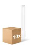 Multipack 10x Ledvance Dulux-L LED 12W - 840 Cool White | 4-Pin - Replaces 24W