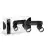 D'Lite Ceiling Spot Clio Aluminium Black Tiltable| Suitable for 2x GU10