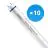Multipack 10x Philips LED Tube T8 MASTER (EM/Mains) Ultra Output 14.7W 2500lm - 865 Daylight | 120cm - Replaces 36W