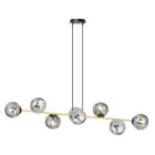 Emibig Pendant Gravity Steel Black | Suitable for 8x E14 - Max 10W