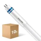 Multipack 10x Philips Master LED T5 (HF) High Efficiency 7W 1050lm - 840 Cool White | 55cm - Dimmable - Replaces 14W